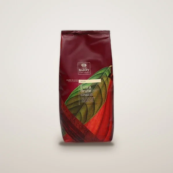 Какао-порошок Cacao Barry Extra Brute, тёмно-красный — 1 кг