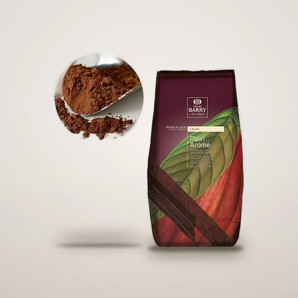 Какао-порошок алкализованный Barry Callebaut Plein Arome, коричневый — 1 кг