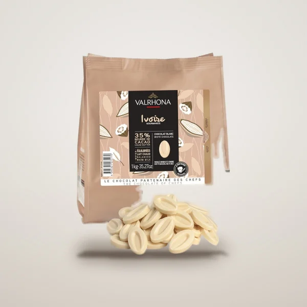 Шоколад Valrhona Ivoire 35% — 1 кг