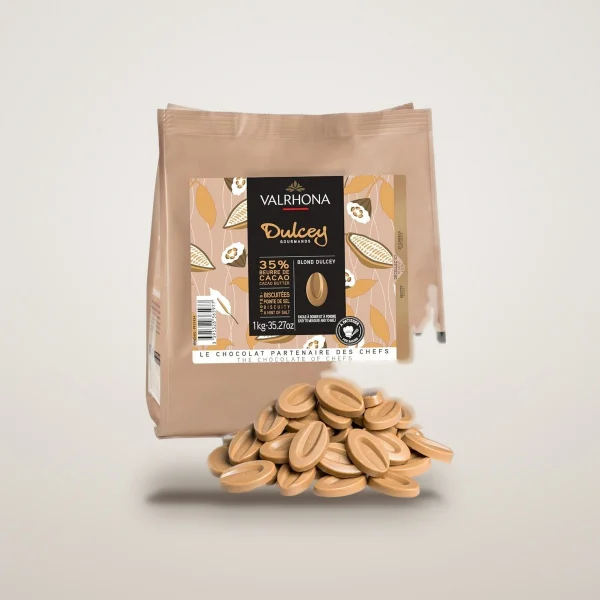 Шоколад Valrhona Dulcey 35% — 1 кг